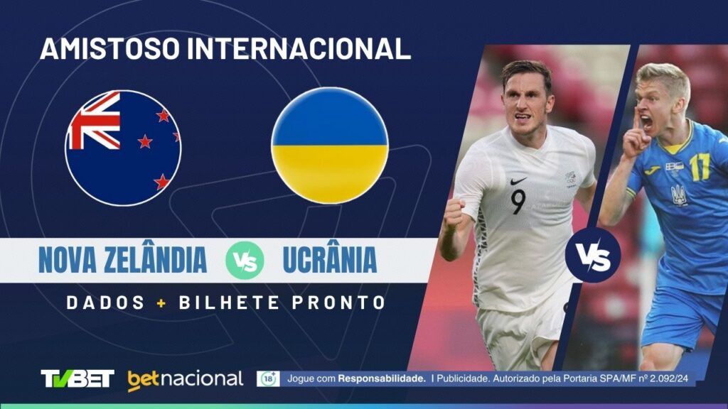 Nova Zelândia x Ucrânia