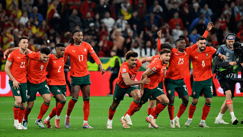 Portugal vence Espanha nos pênaltis e é bi da Liga das Nações