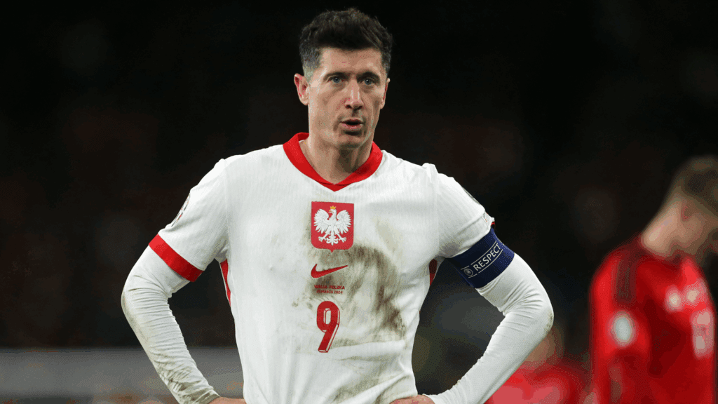 Robert Lewandowski, atacante da Polônia