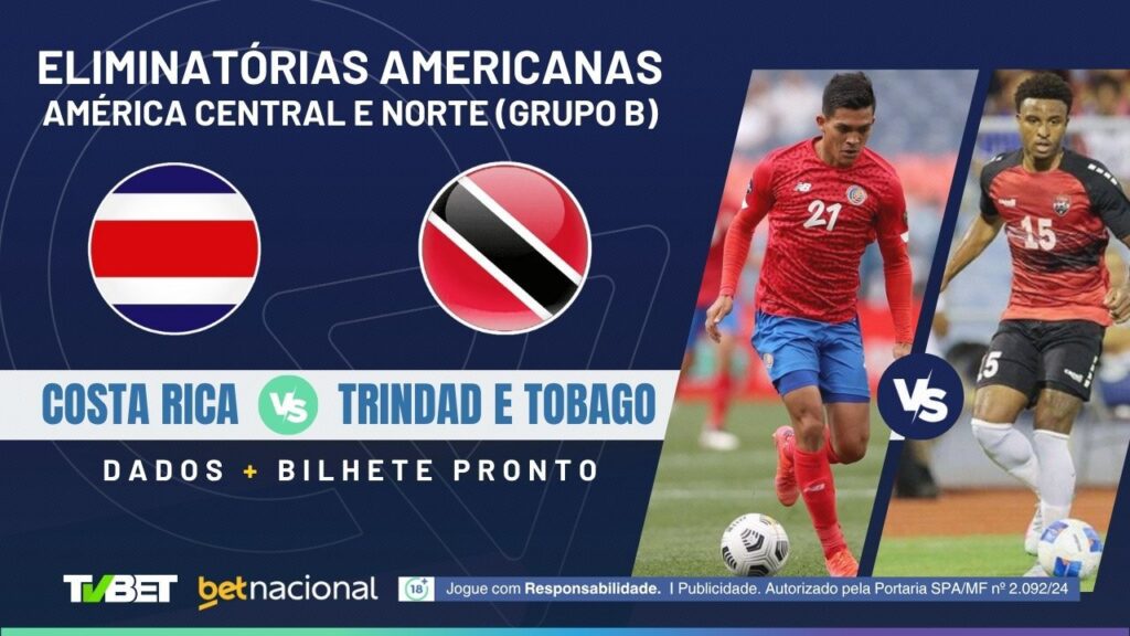 Costa Rica x Trindad e Tobago