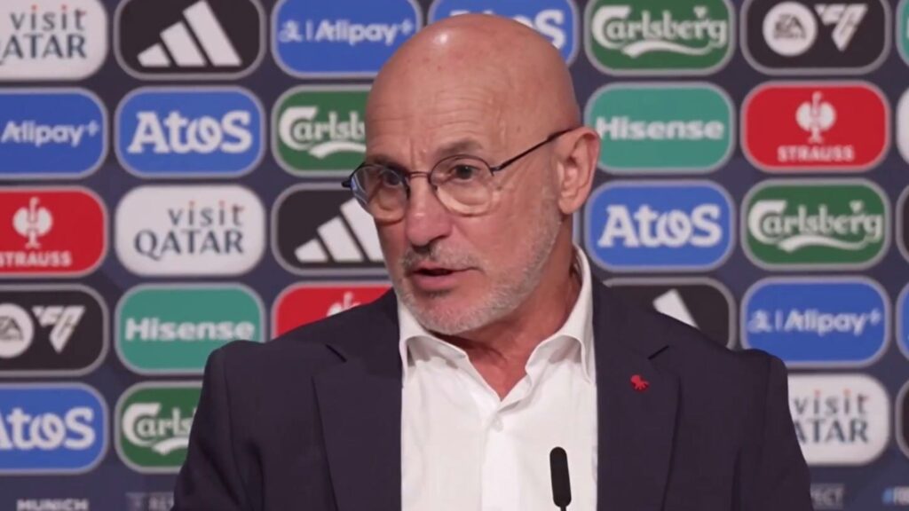 Luis de la Fuente, técnico da Espanha