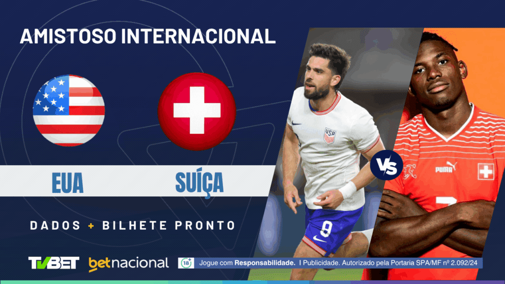 EUA x Suíça (amistoso).