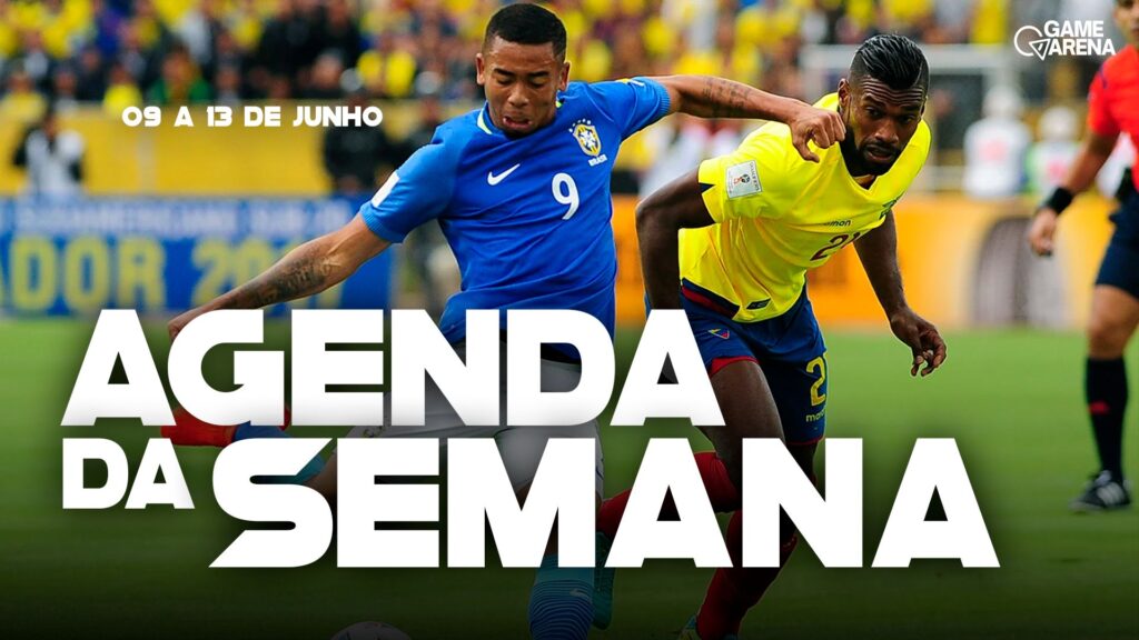 Agenda da Semana: 09 a 13 de junho de 2025