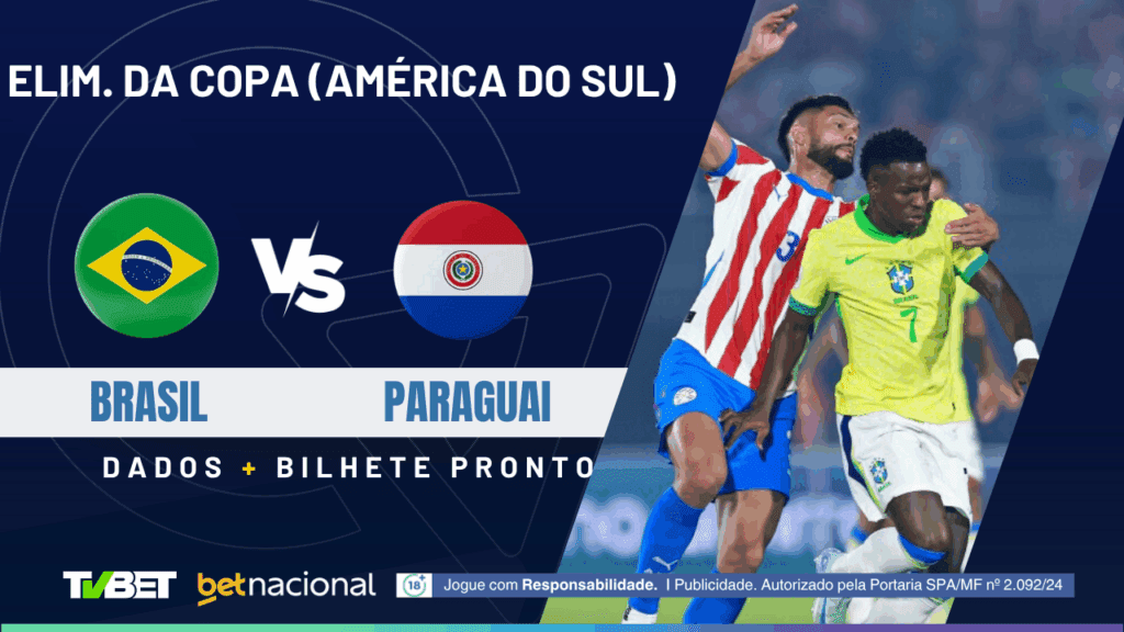 Brasil x Paraguai - Elim. Conmebol