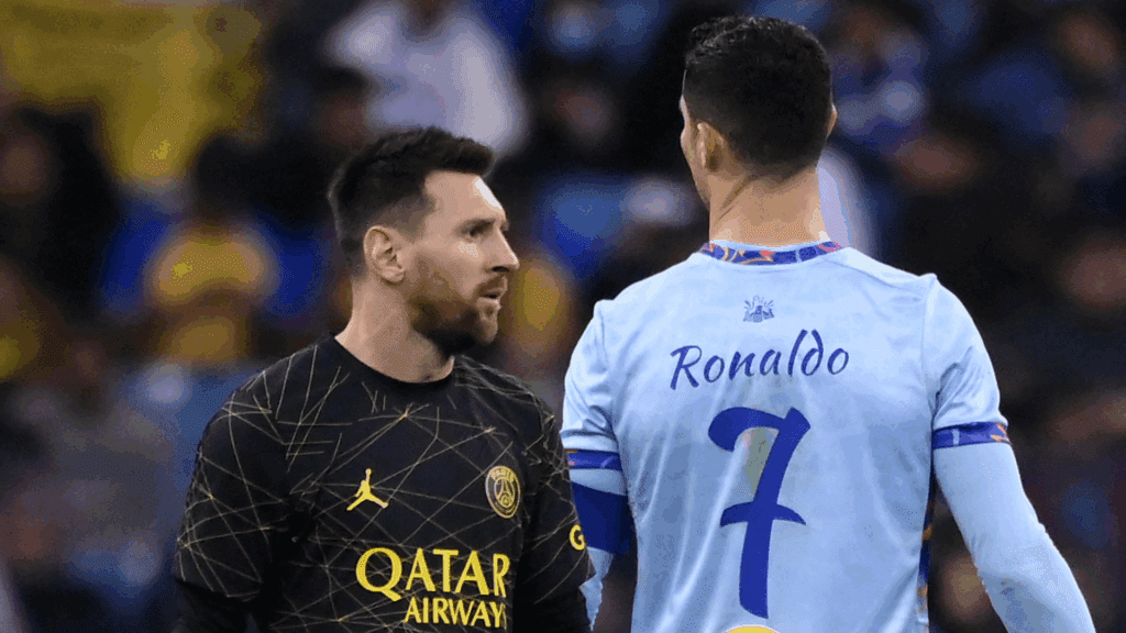 Último encontro entre Messi e Cristiano Ronaldo em campo aconteceu em torneio festivo na Arábia Saudita