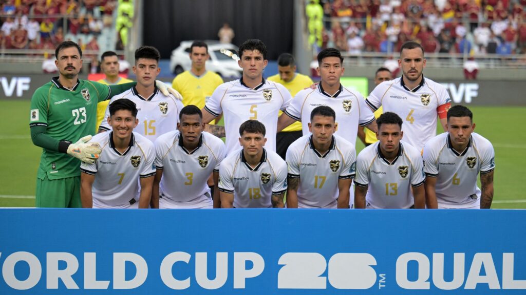 Seleção da Bolívia.