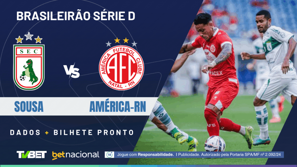 Sousa x América-RN (Série D).