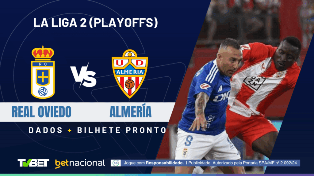 Real Oviedo x Almería - La Liga 2