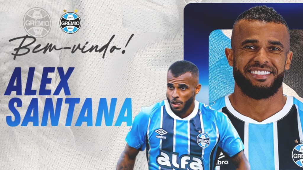 Alex Santana é o novo reforço do Grêmio