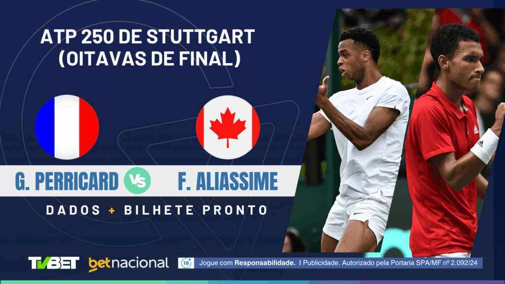 Perricard x Aliassime - ATP 250 Stuttgart