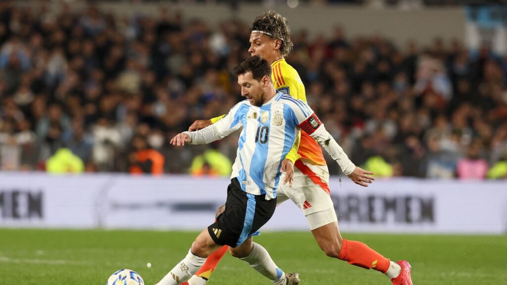 Argentina x Colômbia.