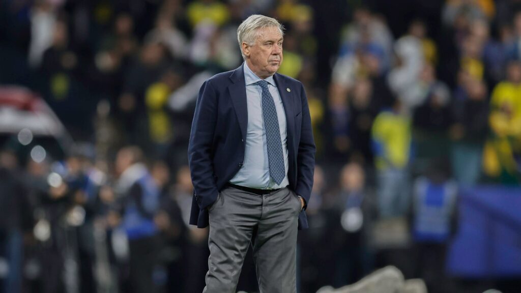 Carlo Ancelotti, técnico da Seleção Brasileira