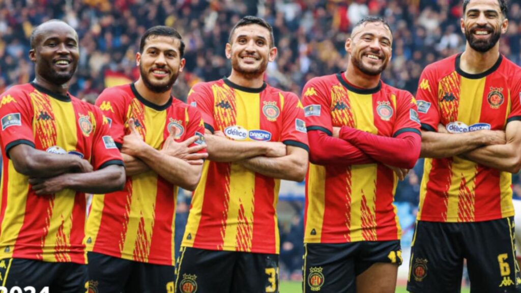 Jogadores do Espérance. Foto: Reprodução