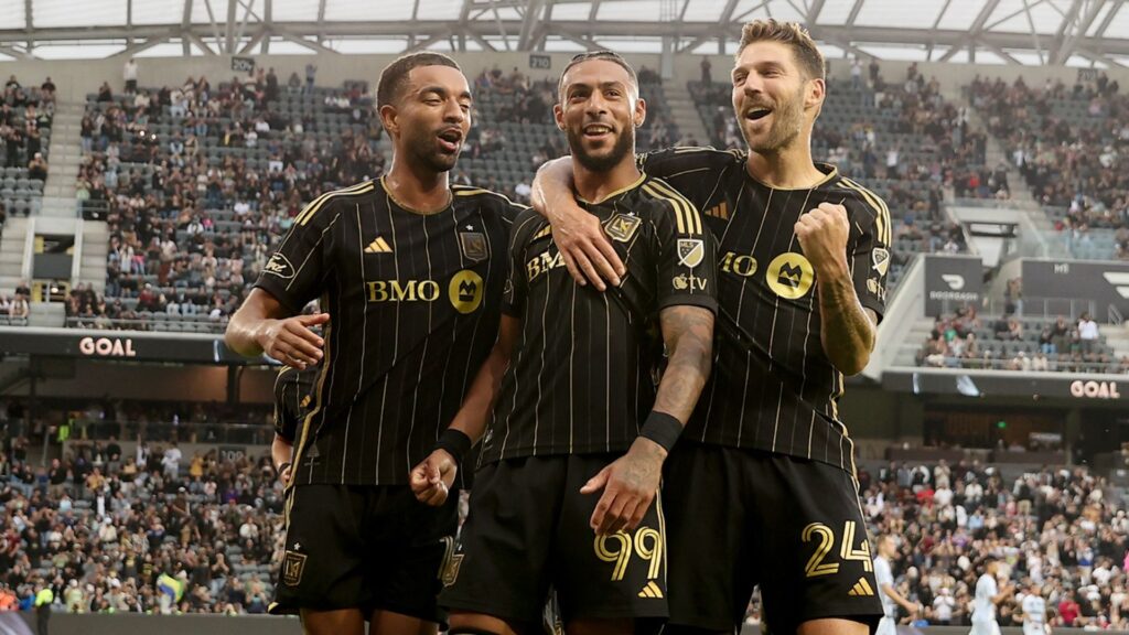 Jogadores do Los Angeles FC. 
