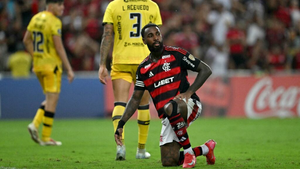 Gerson está próximo de encerrar sua segunda passagem no Flamengo e rumar ao Zenit. Foto: Mauro Pimentel / AFP