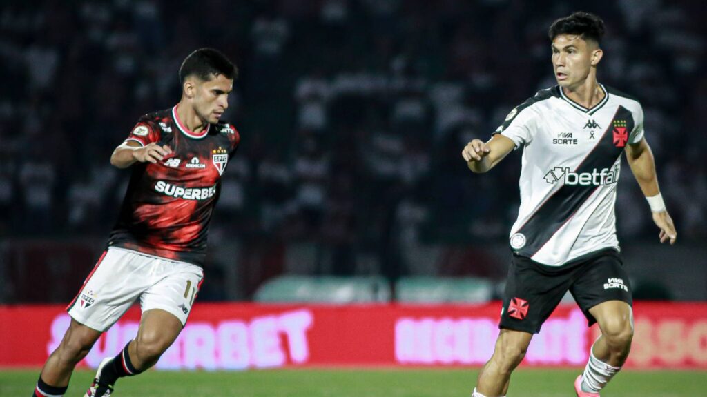 Vasco e São Paulo jogam no Morumbis pela 12ª rodada da competição. Fotos: Matheus Lima/Vasco.