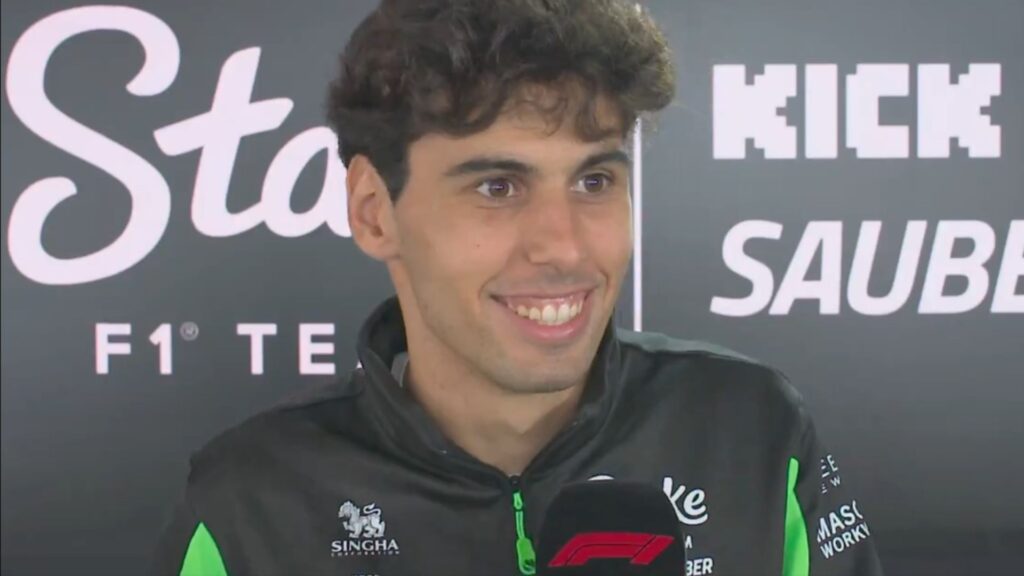 Gabriel Bortoleto, piloto da Sauber (Foto: Reprodução)
