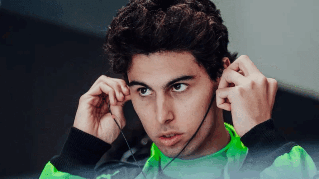 Gabriel Bortoleto foi furtado em Zurique