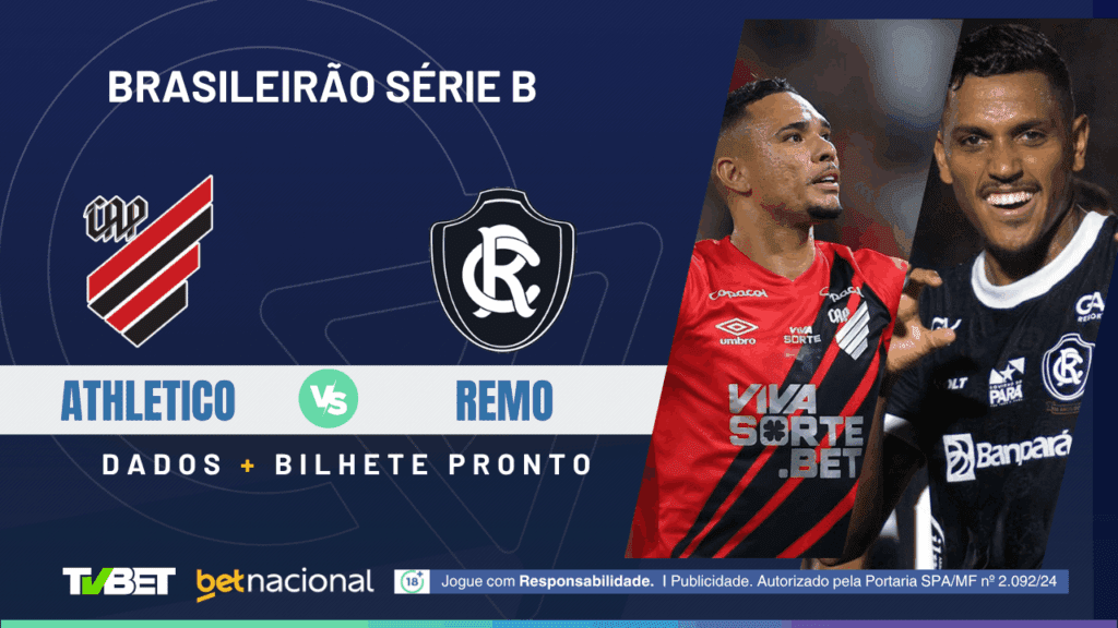 Athletico x Remo - Série B 2025