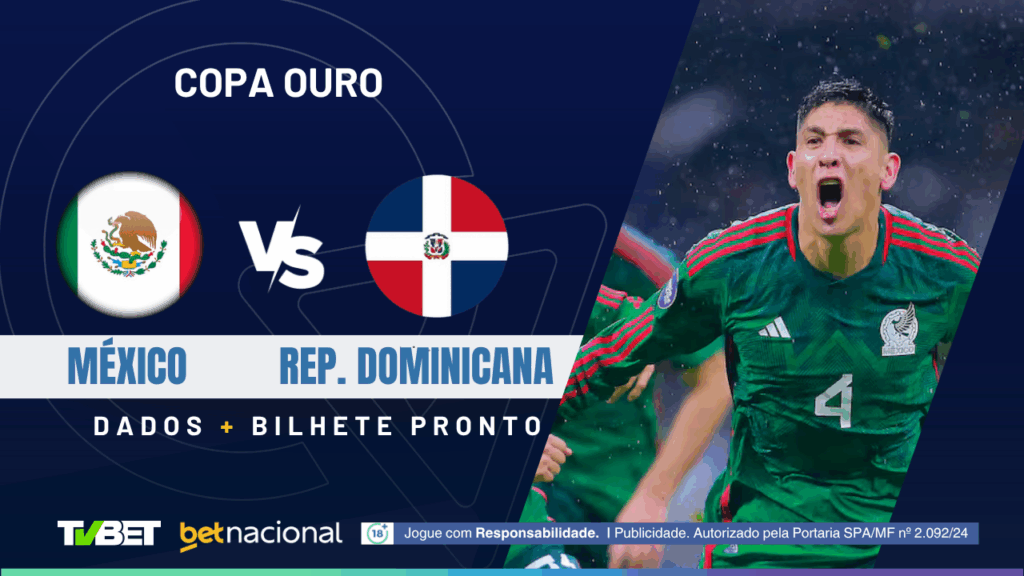 México x Rep. Dominicana - Copa Ouro 2025