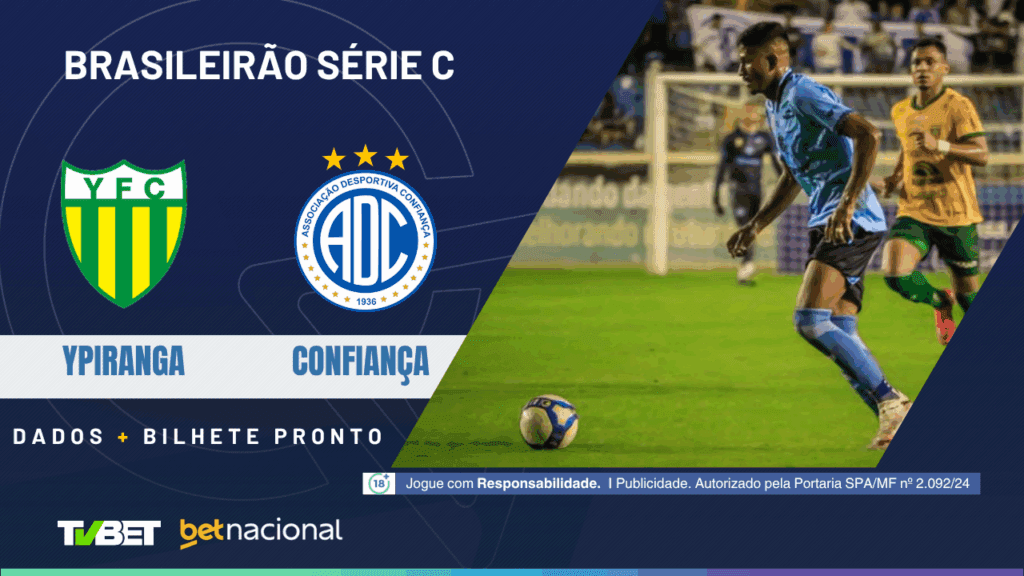 Ypiranga x Confiança (Série C).