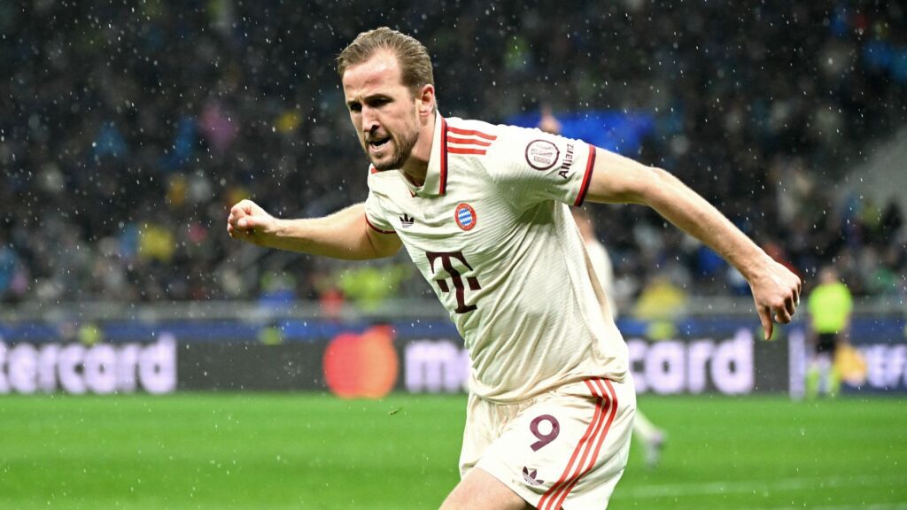 Harry Kane é a esperança de gols do Bayern de Munique.