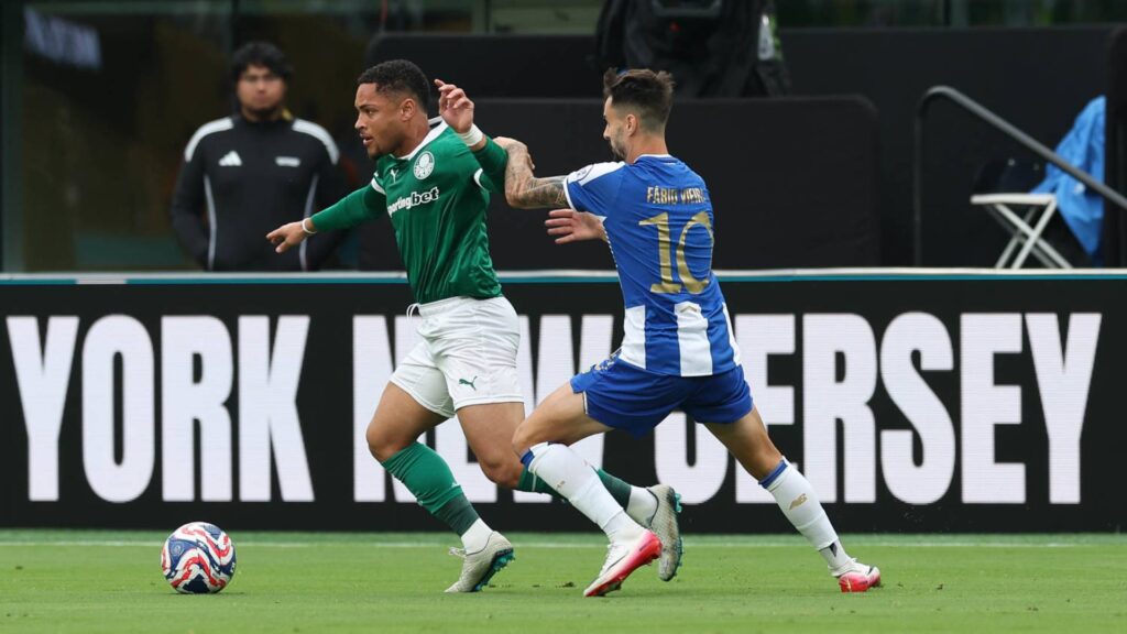 A estreia do time brasileiro, apesar da pressão, terminou sem gols. Foto: Cesar Greco/Palmeiras