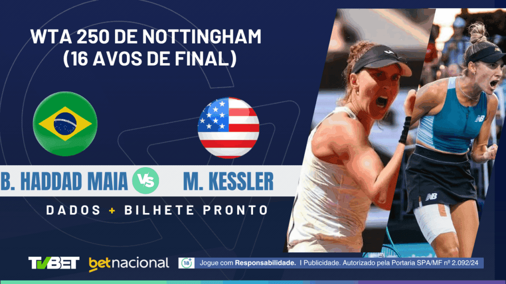 Bia Haddad x Kessler - WTA Nottinhgam 2025