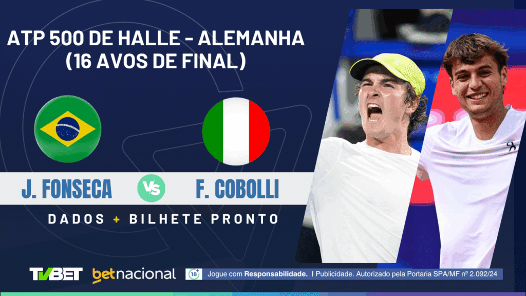 João Fonseca x Flavio Cobolli - ATP Halle 2025