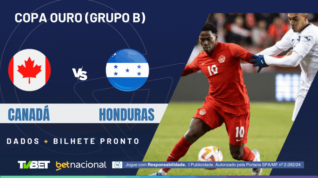 Canadá x Honduras (Copa Ouro).