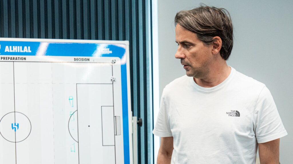 Simone Inzaghi, técnico do Al-Hilal