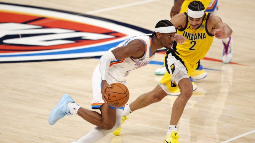 O Thunder está a um passo do título histórico. Foto: William Purnell / GETTY IMAGES NORTH AMERICA / Getty Images via AFP