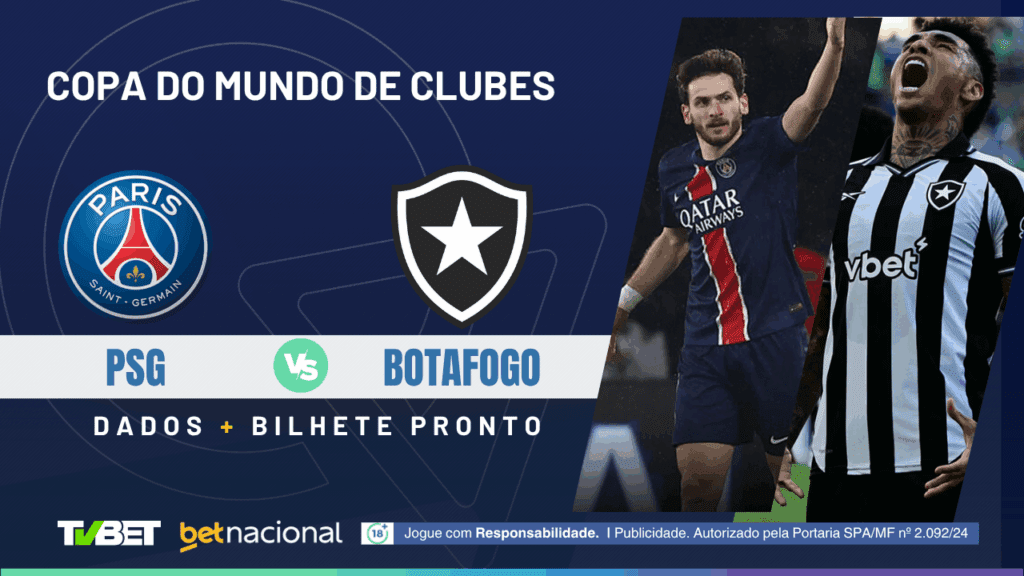 PSG x Botafogo - Copa do Mundo de Clubes 2025