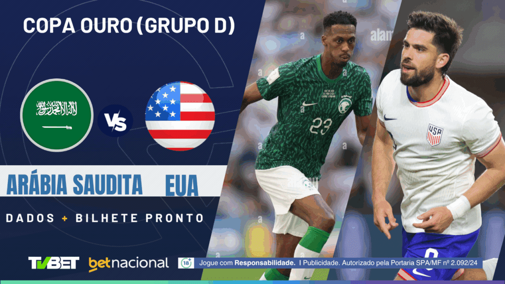 Arábia Saudita x EUA (Copa Ouro).