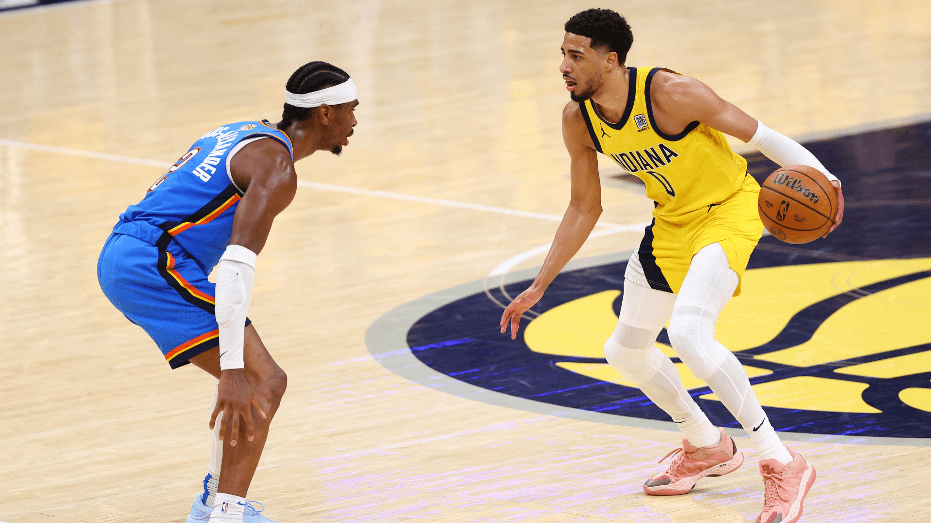 Thunder vem buscando neutralizar Haliburton com marcação dupla nas finais 