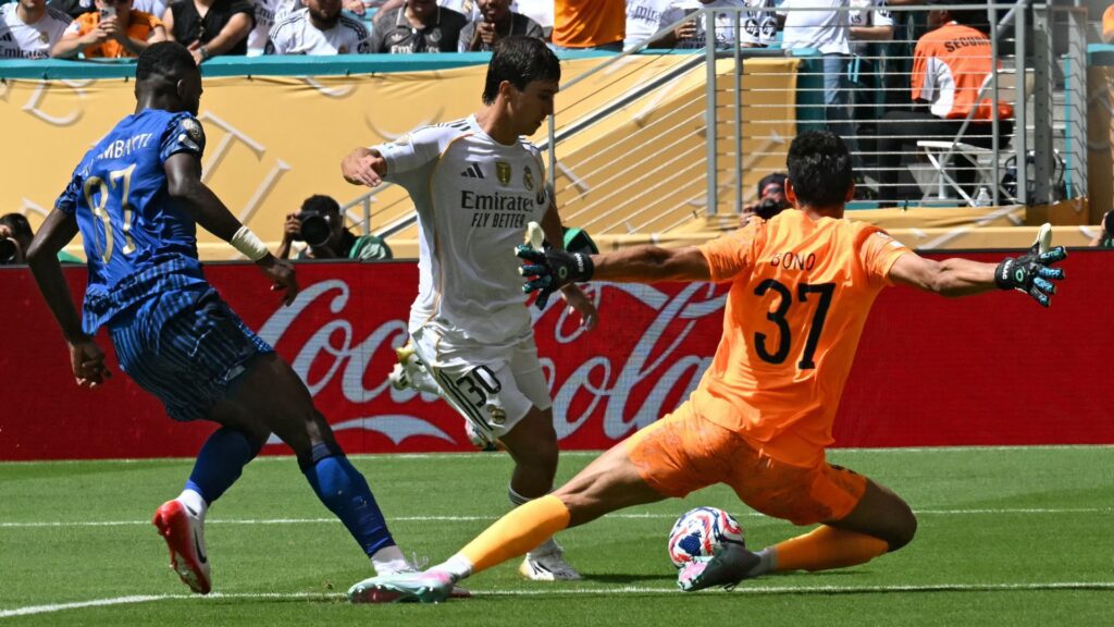Real Madrid e Al-Hilal ficaram no empate pela Copa do Mundo de Clubes (Foto: Reprodução)