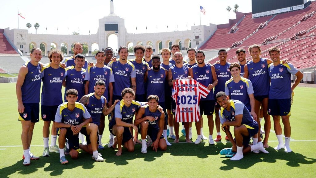 Atlético de Madrid vai enfrentar o Seattle Sounders (Foto: Reprodução)