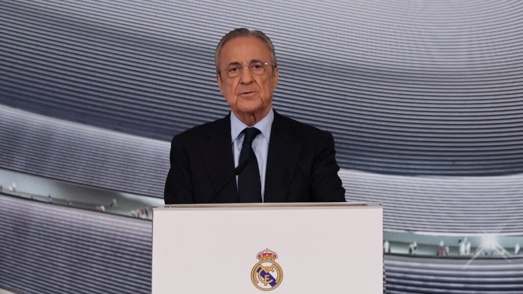 Florentino Pérez, presidente do Real Madrid.