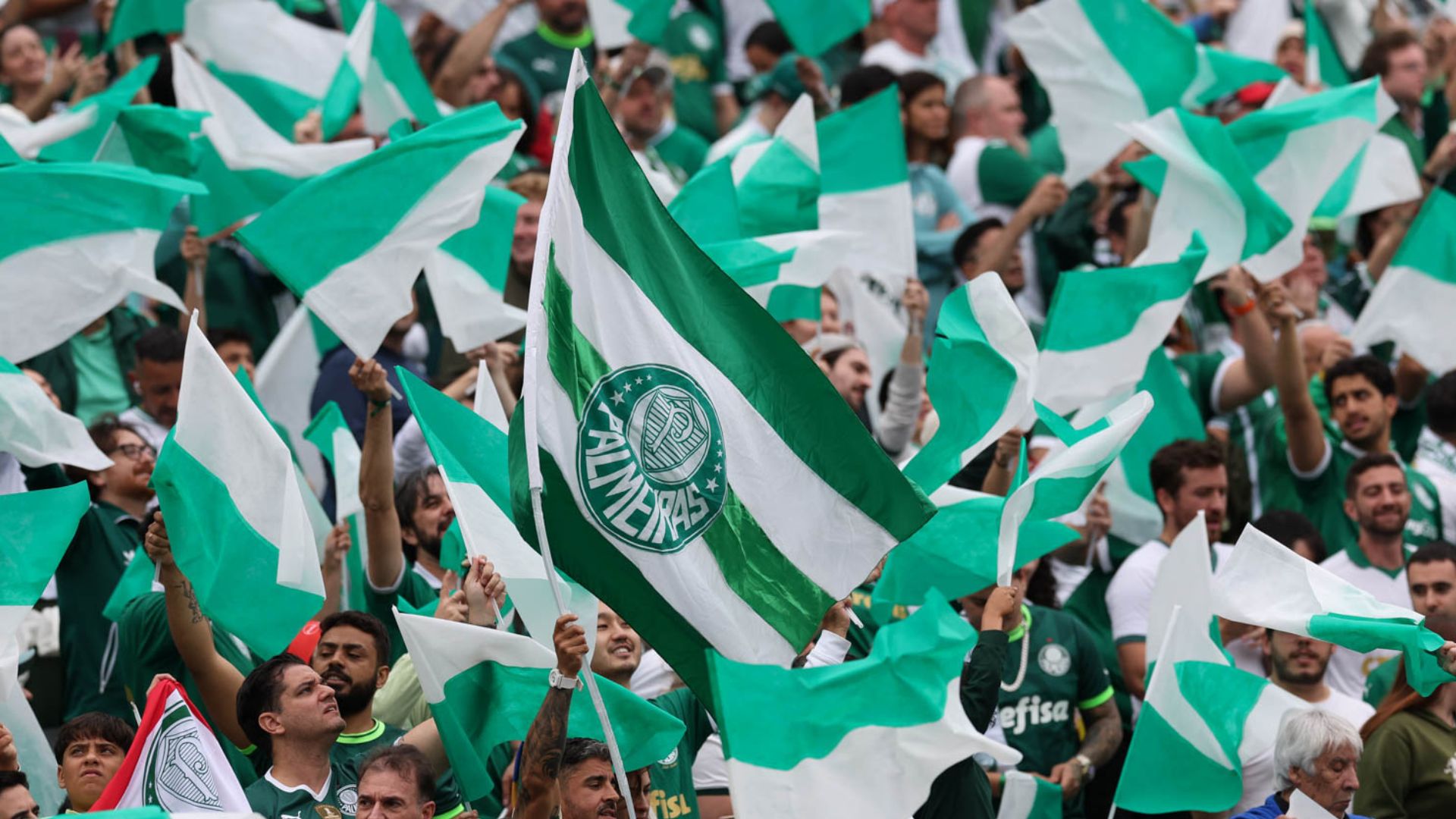 Torcida do Palmeiras na Copa do Mundo de Clubes