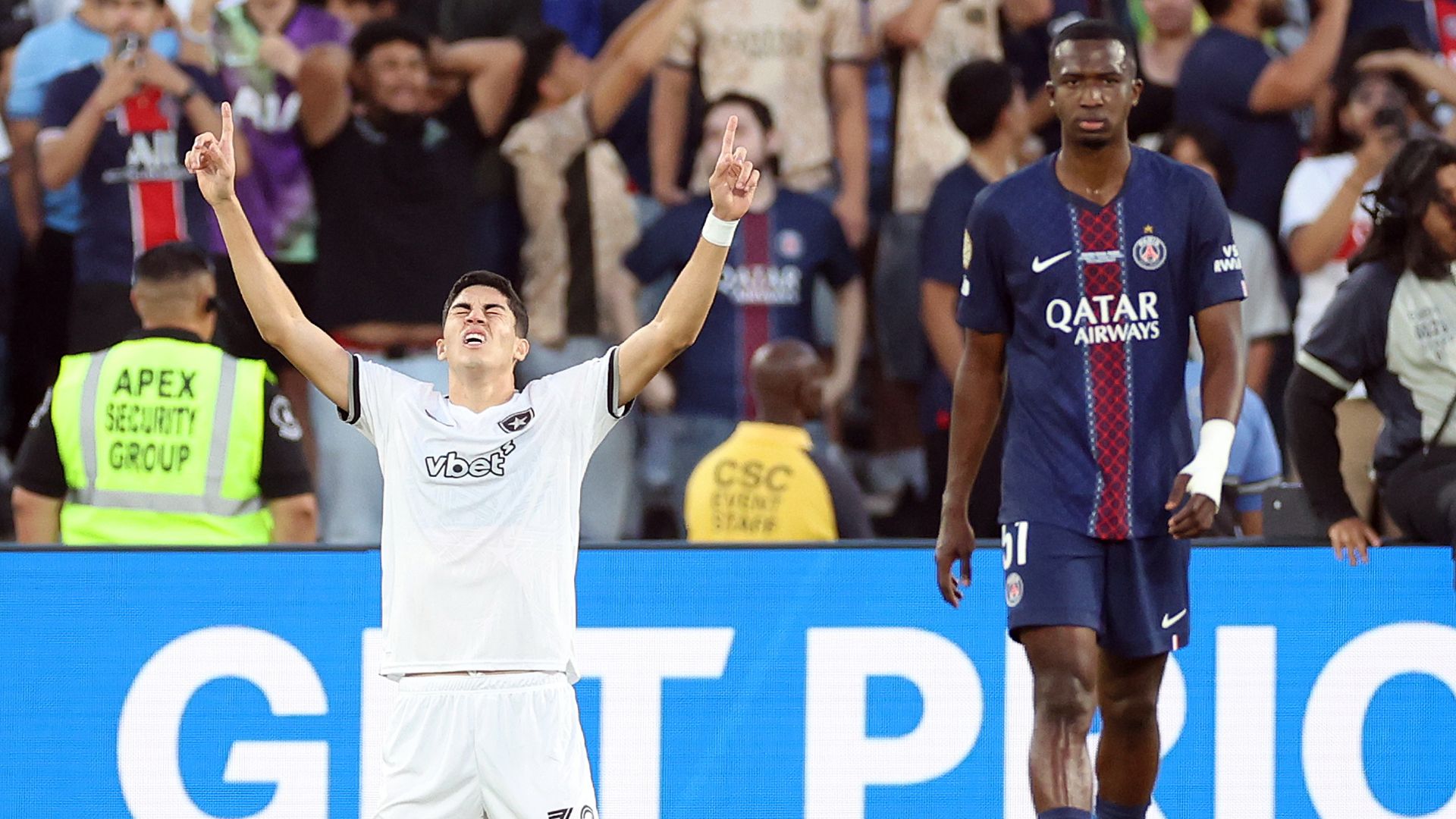 Botafogo venceu o PSG nos Estados Unidos