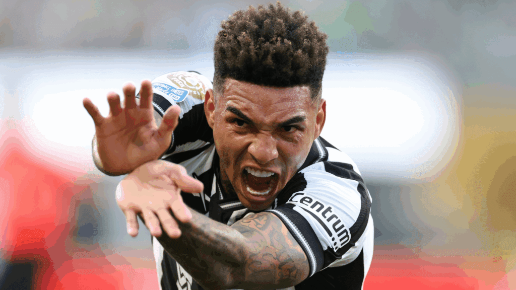 Igor Jesus comemora gol disparando um "Kamehameha" para a torcida do Botafogo