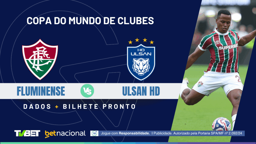 Fluminense x Ulsan HD - Copa do Mundo de Clubes 2025