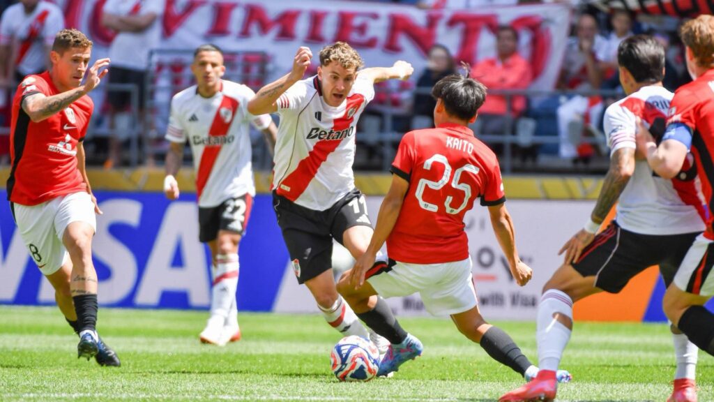 O River pode garantir a classificação e a liderança do grupo. Foto: Reprodução/X