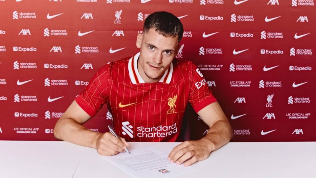 Floriaz Wirtz é o novo jogador do Liverpool. Foto: Divulgação