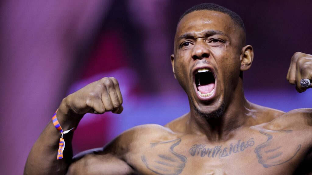 Jamahal Hill está confiante na vitória no UFC Baku. Foto: Carmen Mandato / GETTY IMAGES NORTH AMERICA / Getty Images via AFP