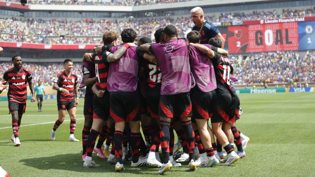 Flamengo venceu o Chelsea pela Copa do Mundo de Clubes (Foto: Gilvan de Souza/CRF)