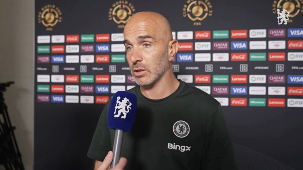 Enzo Maresca, técnico do Chelsea.