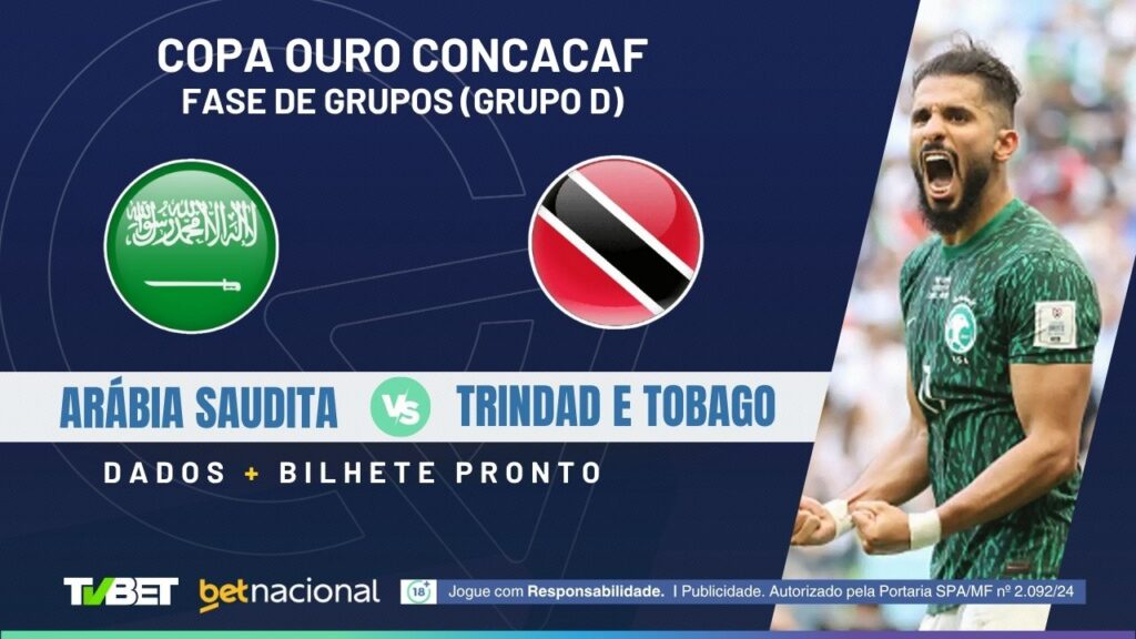 Arábia Saudita x Trindad e Tobago