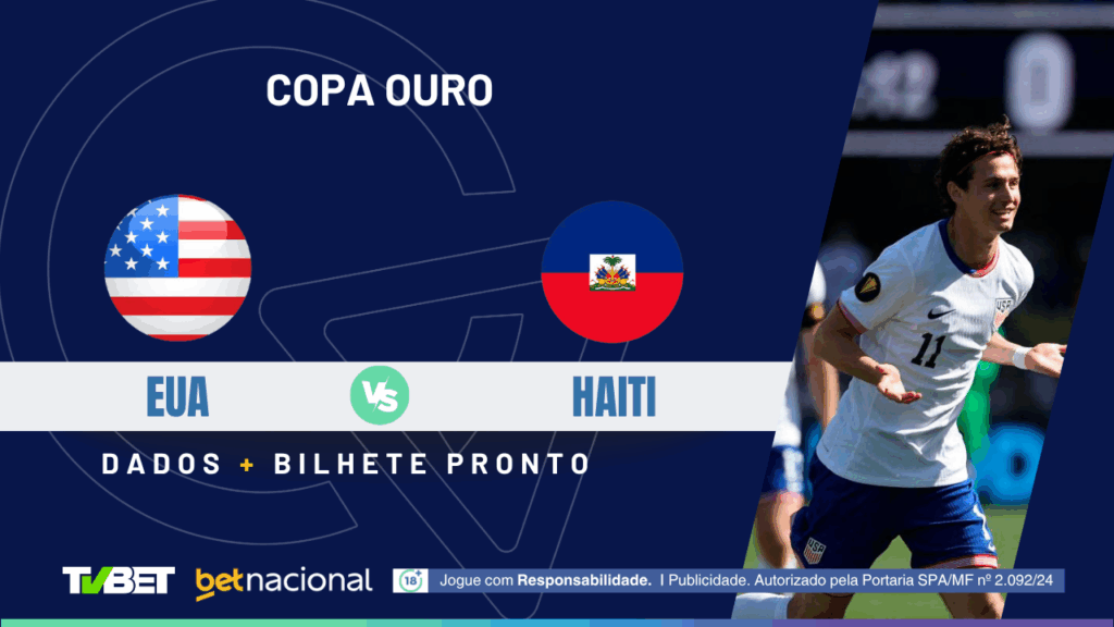 EUA x Haiti - Copa Ouro 2025