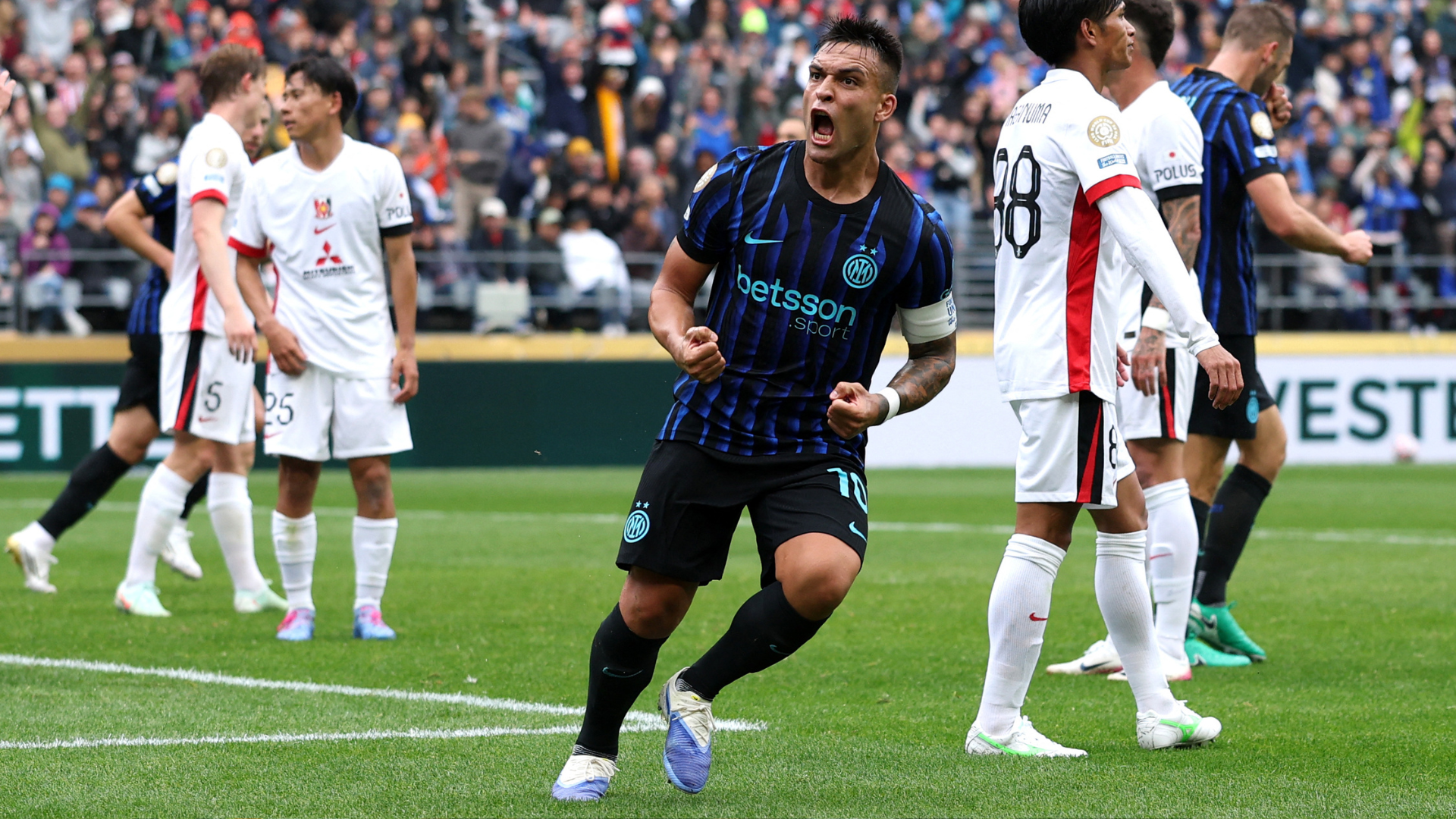 Lautaro Martínez foi o responsável pelo início da reação da Inter de Milão